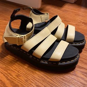 Doc Martin Yellow Sandals